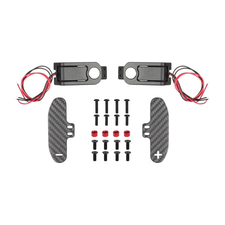 Carbon/Black Racing Simulation Steering Wheel Magnetic Shift Paddles For Logitech 923 G29 G27 G25 G920 For Thrustmaster by InterCyprus Trading Ltd