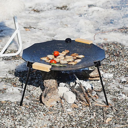 41CM Outdoors Grilling Pan &ndash; 5MM Thick Stone Coating