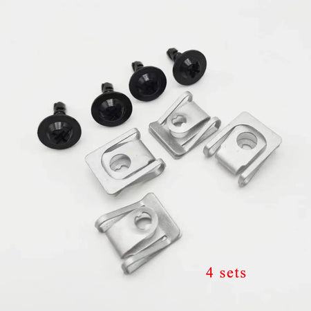 Undertray Engine Guard Screws And Clip Nut Set For BMW Mini Audi VW 51718212148 8K0805922A by InterCyprus Trading Ltd