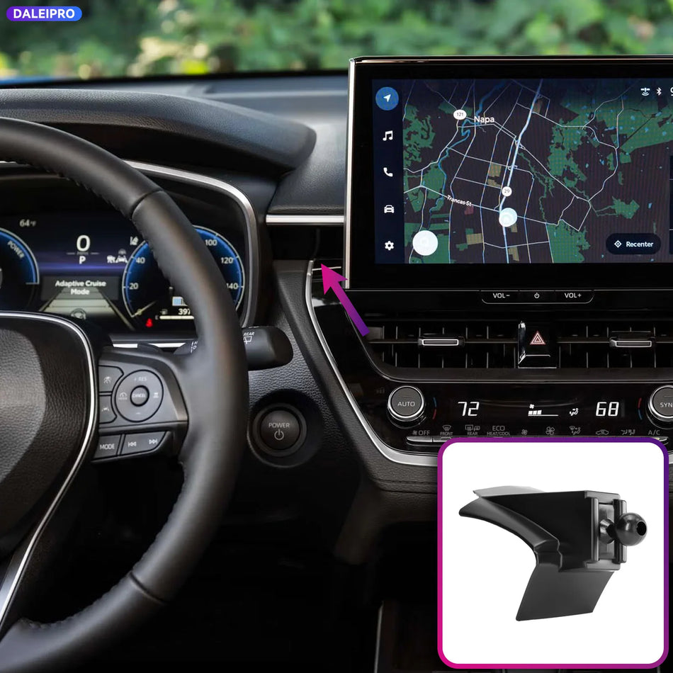 Smart Car Phone Mount With 66W Charging For Toyota Corolla E210
