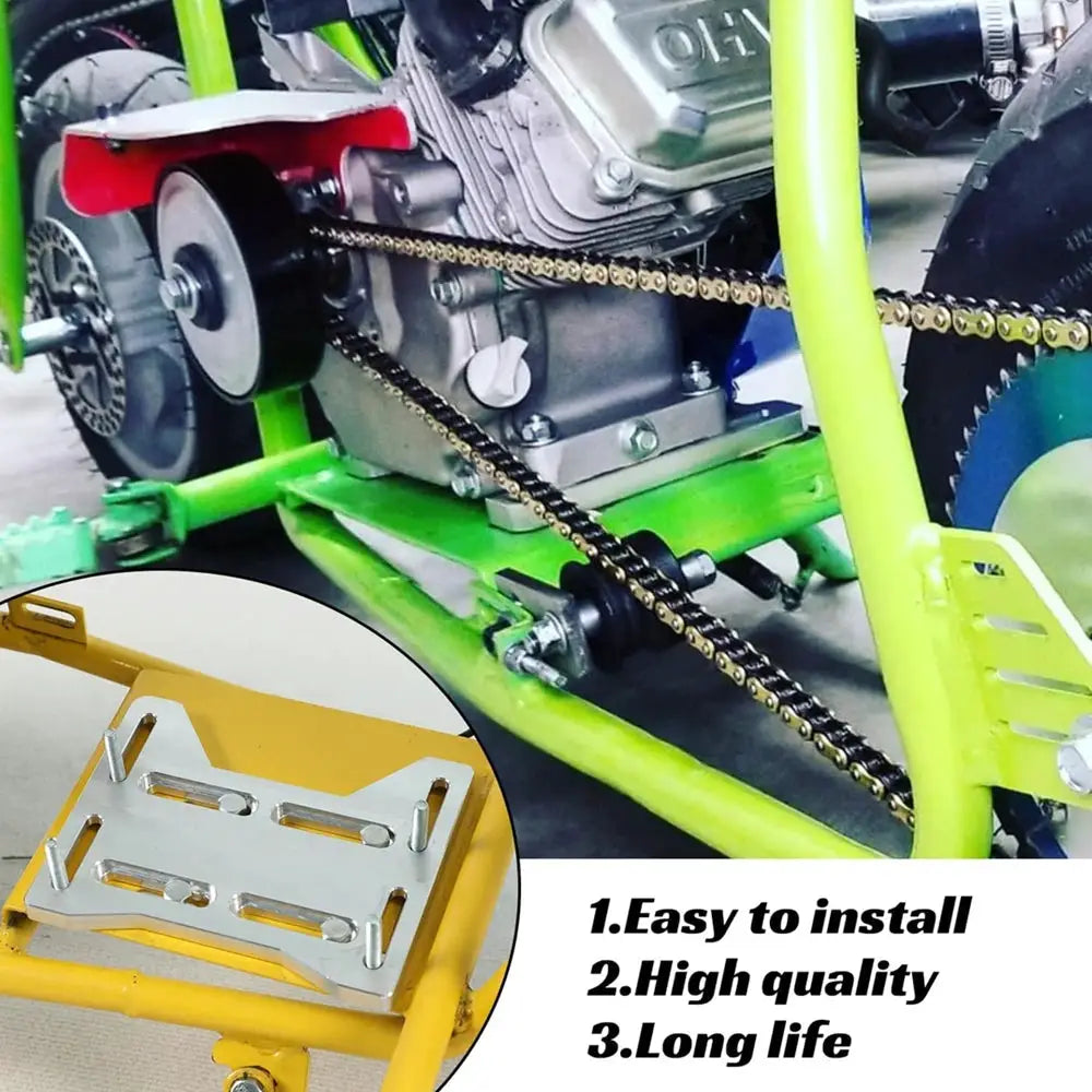 Motor Engine Mount Adapter Bracket Plate for Mini Bike Go Kart Coleman 100 Doodlebug DB30 Small 4 Stroke Engines Predator 212cc by InterCyprus Trading Ltd