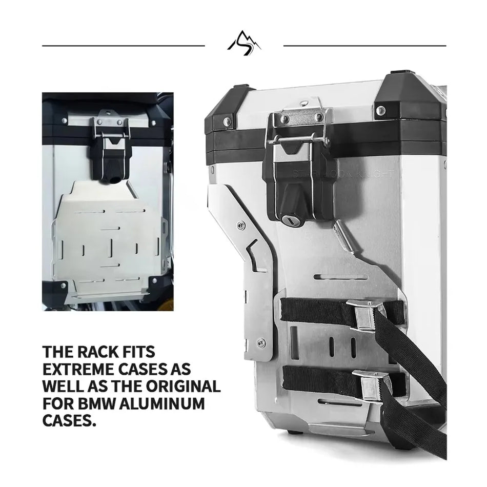 Suporte para Mala Lateral BMW R 1250 GS com Bagageira em Alumínio para Modelos BMW Adventure