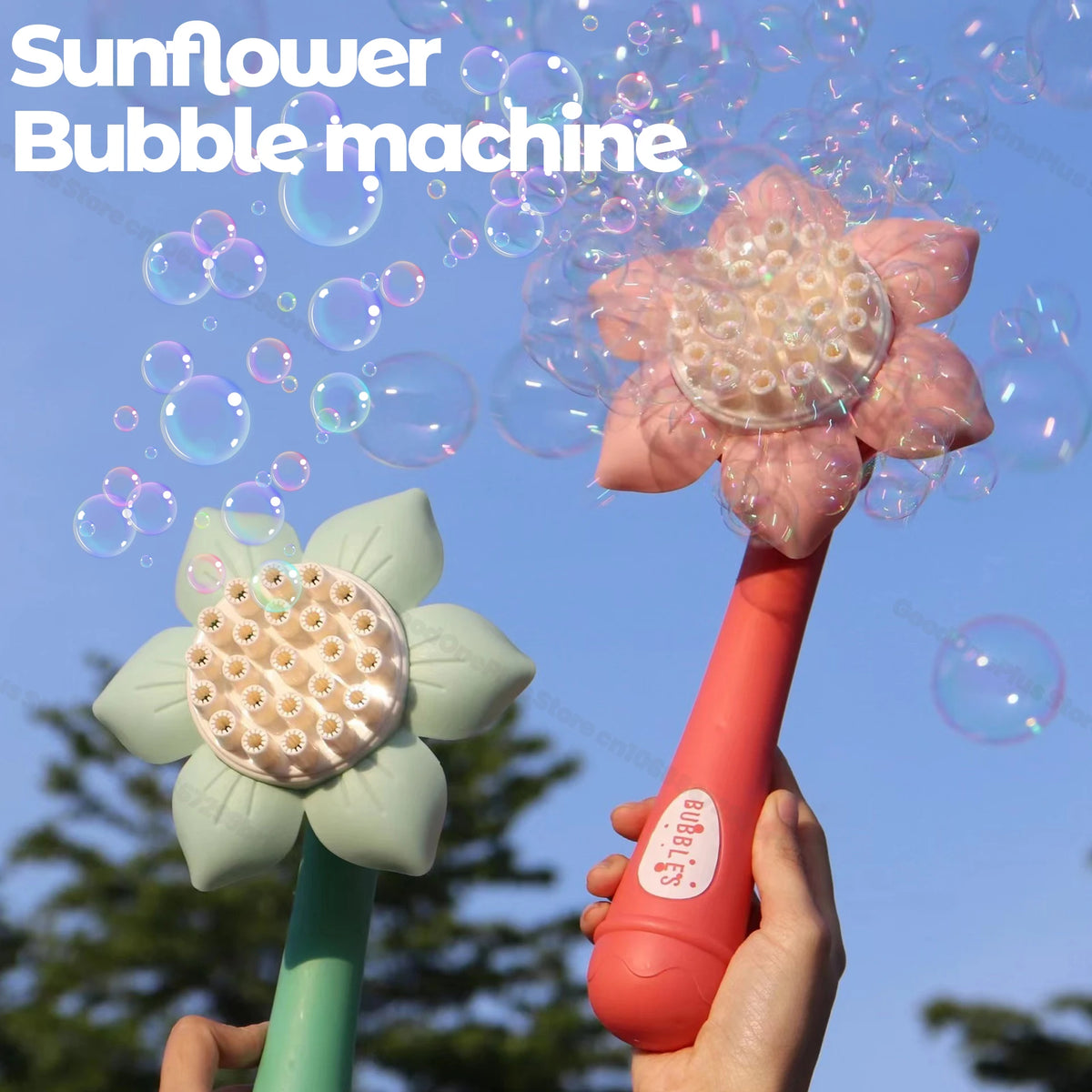 Sunflower Bubble Wand - 23 Hole Bubble Maker For Kids