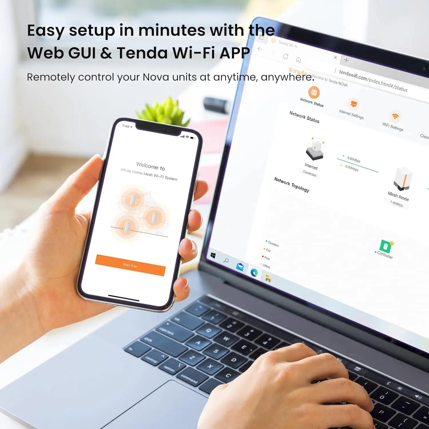 Tenda AX3000 WiFi6 Mesh System EM/MX12 &ndash; WiFi 6 Mesh