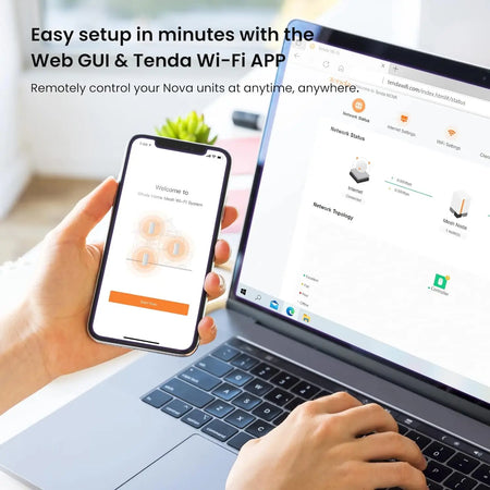 Tenda AX3000 WiFi6 Mesh System EM/MX12 &ndash; WiFi 6 Mesh