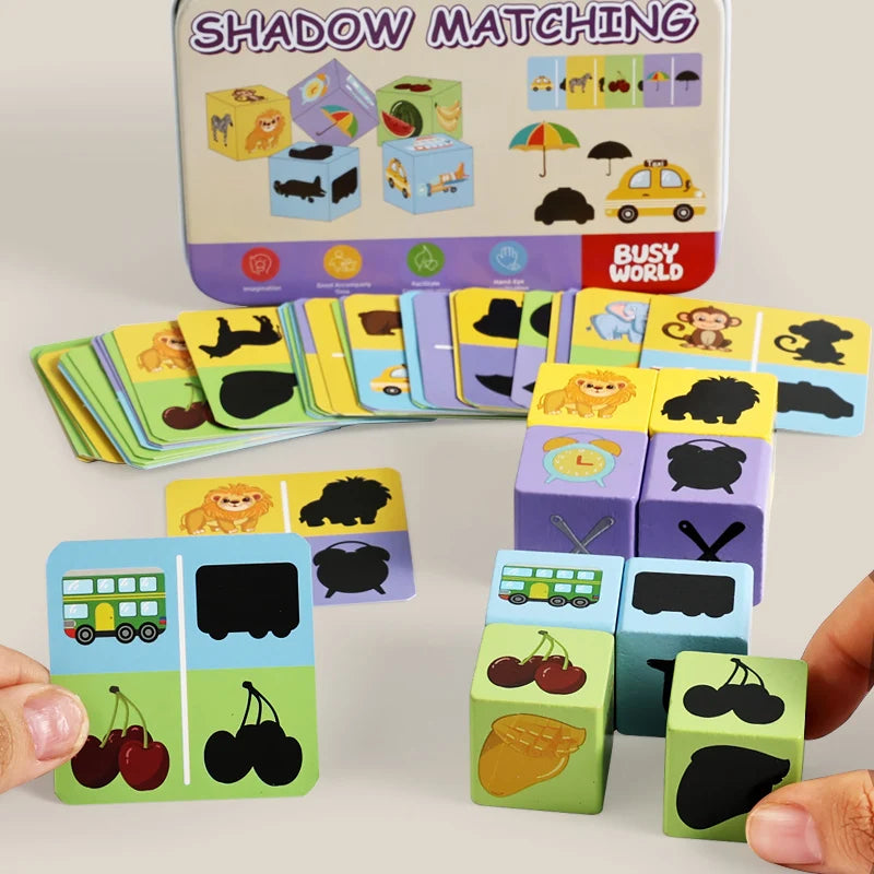 Pattern Matching Game Set - Shape Recognition Boost