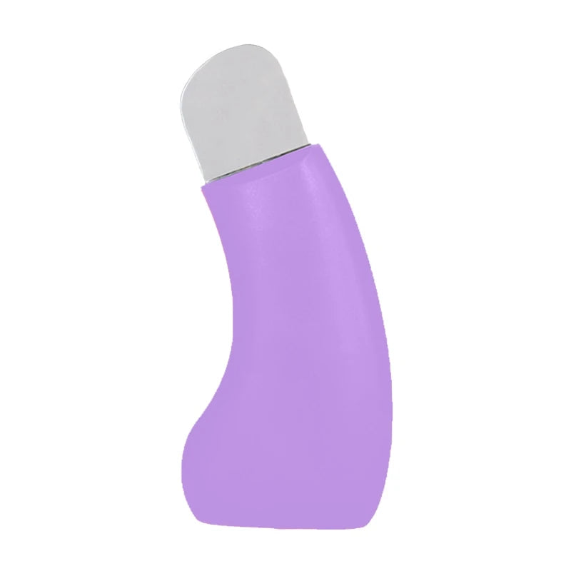 Portable Manual Blackhead Remover - Deep Clean Facial Skin Scrubber Purple