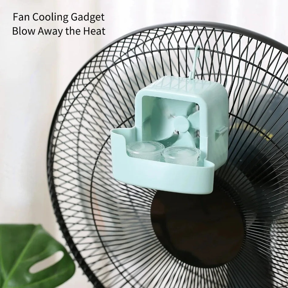Portable Hanging Air Cooler Fan for Home, Ice Cooling Device for Bedroom