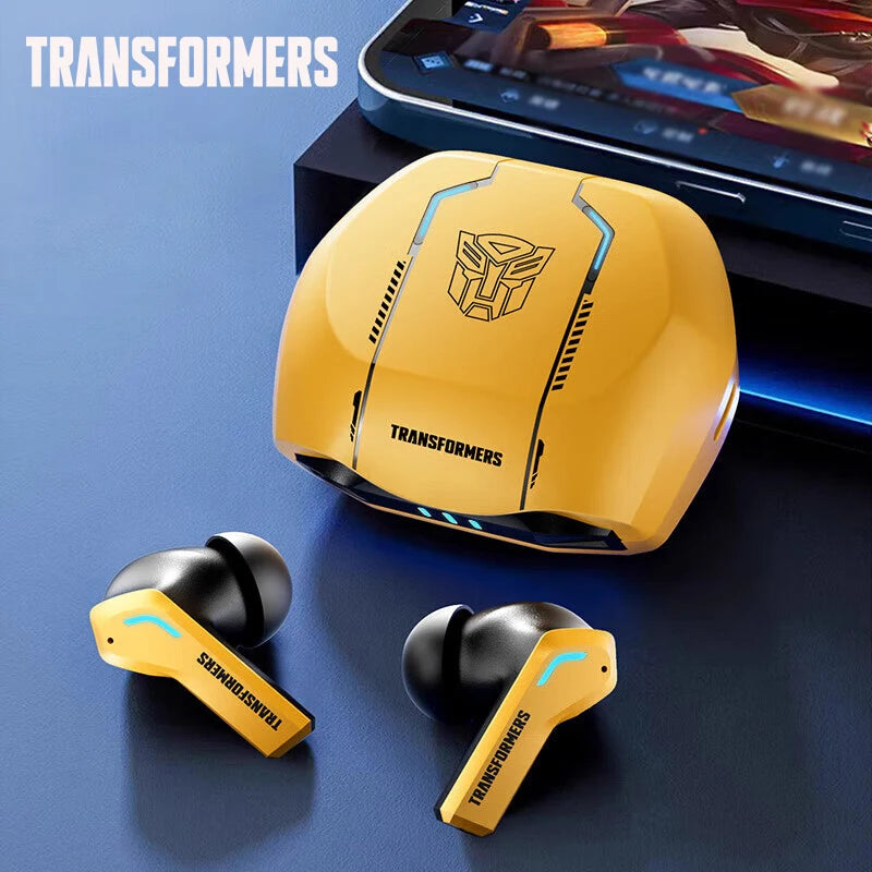 Transformers TF-T06 Bluetooth 5.3 Headset - Dual Mode, Noise Reduction, HIFI Earbuds for Gaming
