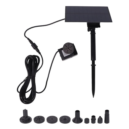 5W Solar Water Pump Oxygen Aerator Garden Decor &ndash; Fast Start