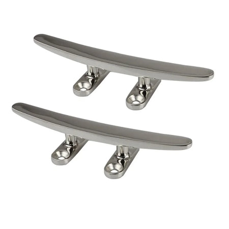 2-Piece 316 Stainless Steel Boat Cleats &ndash; Mirror Polish 2PCS 6inch(150mm) / CHINA