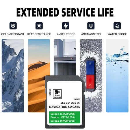 Amundsen SD Card 2026 Update For Skoda - Full UK EU Map