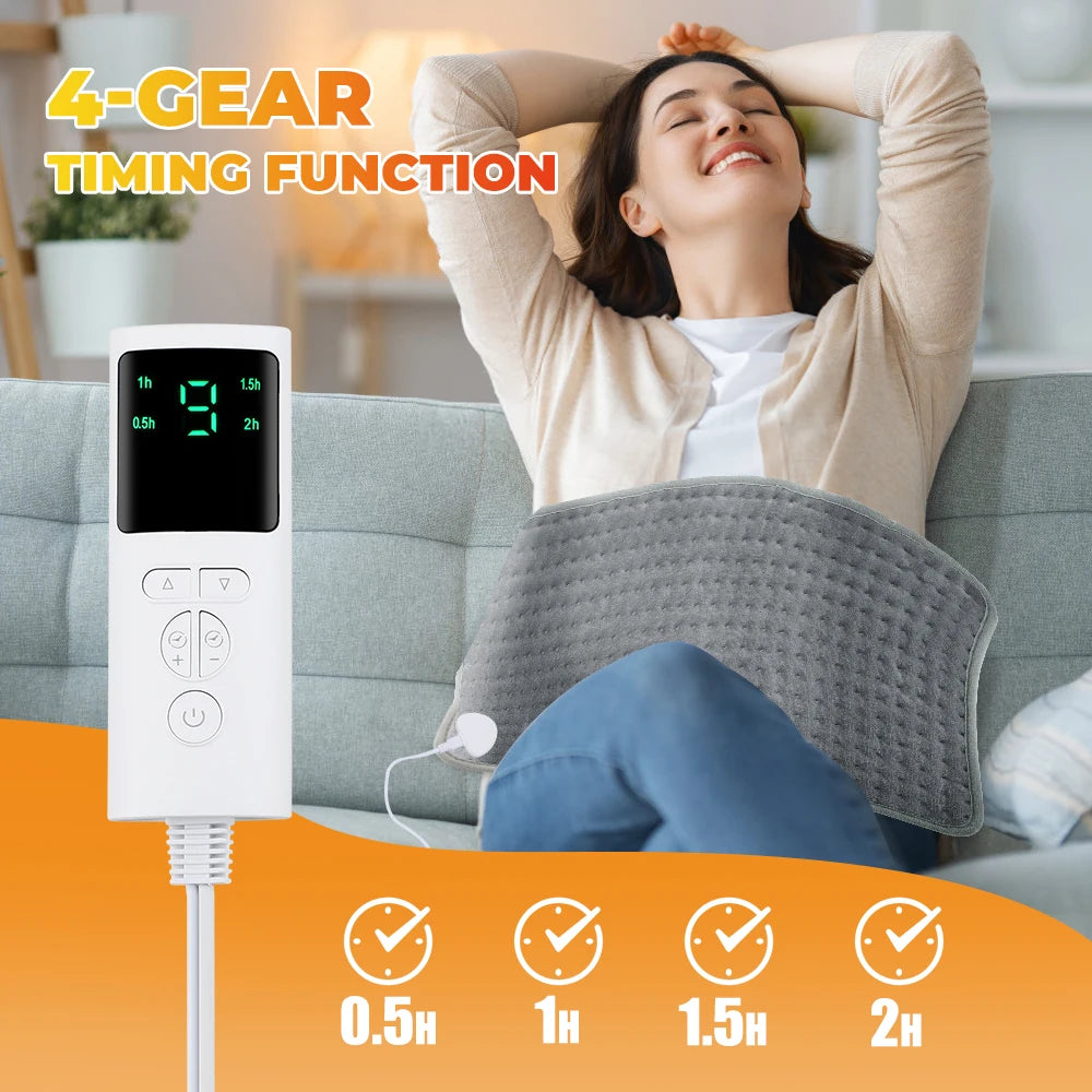 Electric Heating Pad Winter Blanket &ndash; Nine Heating Levels