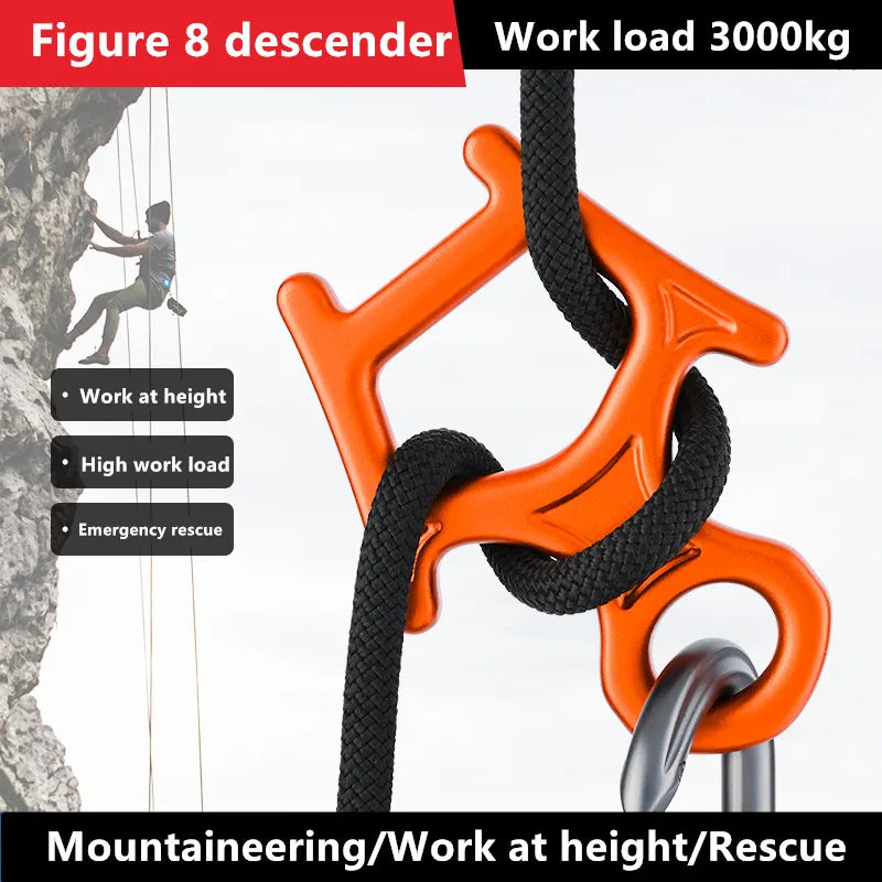 Xinda XD-8652 30KN 8-Shaped Ring Carabiner &ndash; Ultra Strong