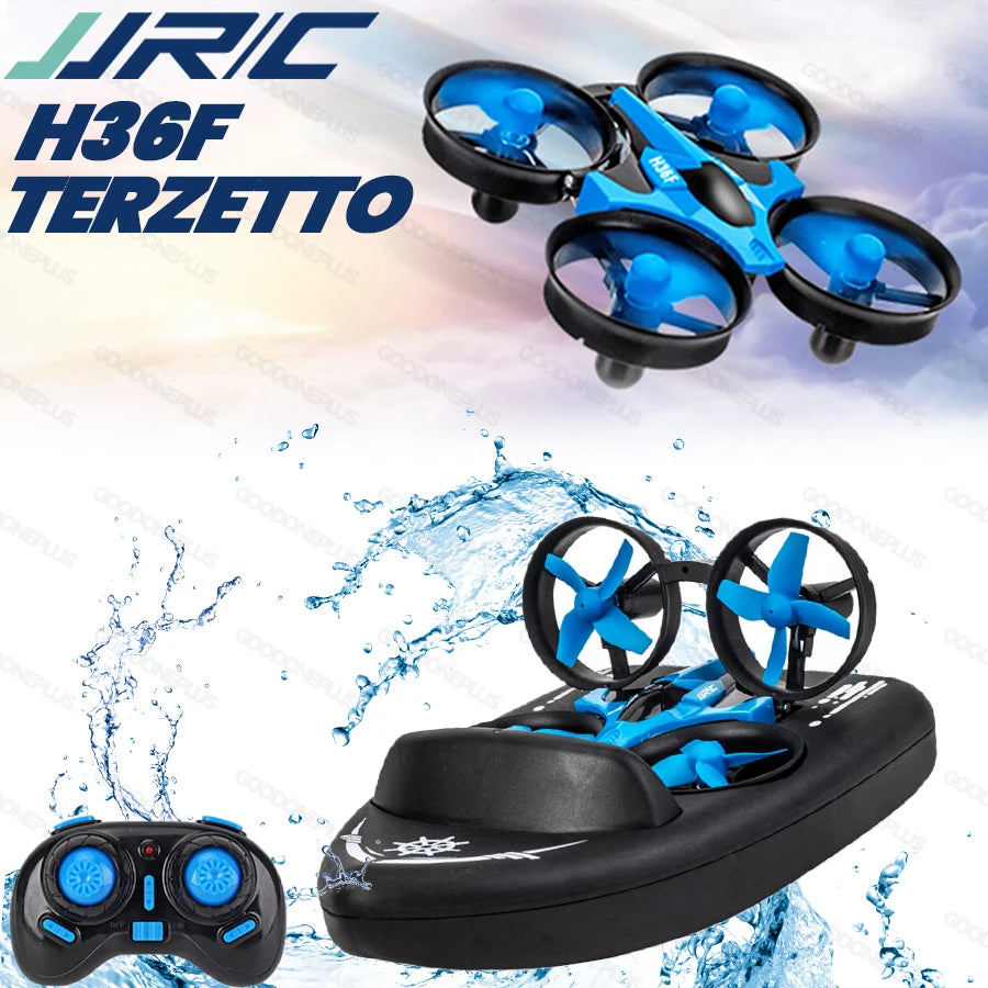 Jjrc H36F Rc Mini Drone Boat &ndash; Waterproof 3in1 Flying Craft