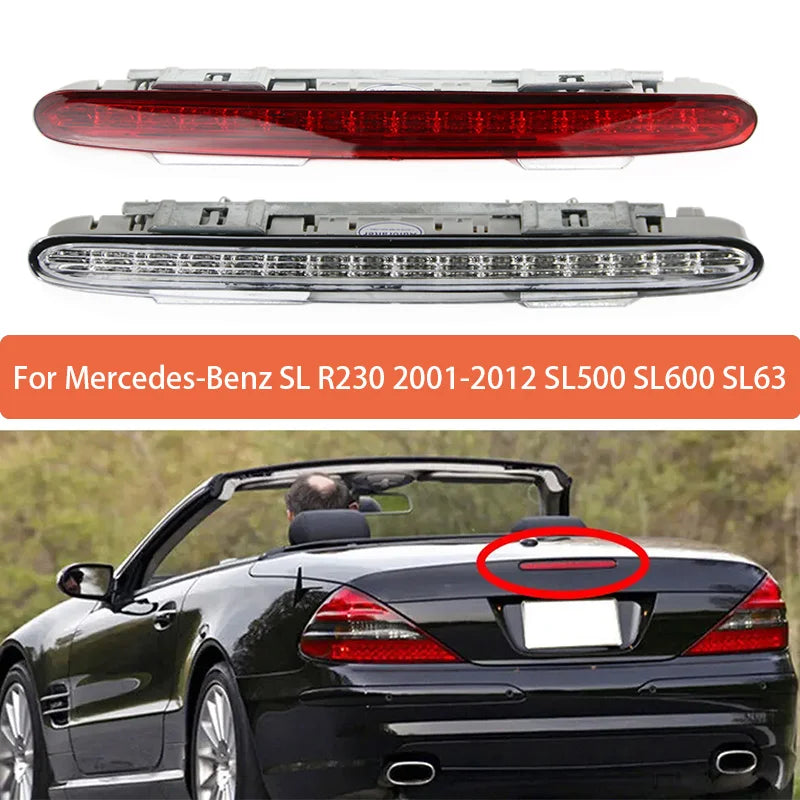 Asamblare lampa de frână montată înalt pentru Mercedes-Benz SL R230 SL500 SL63
