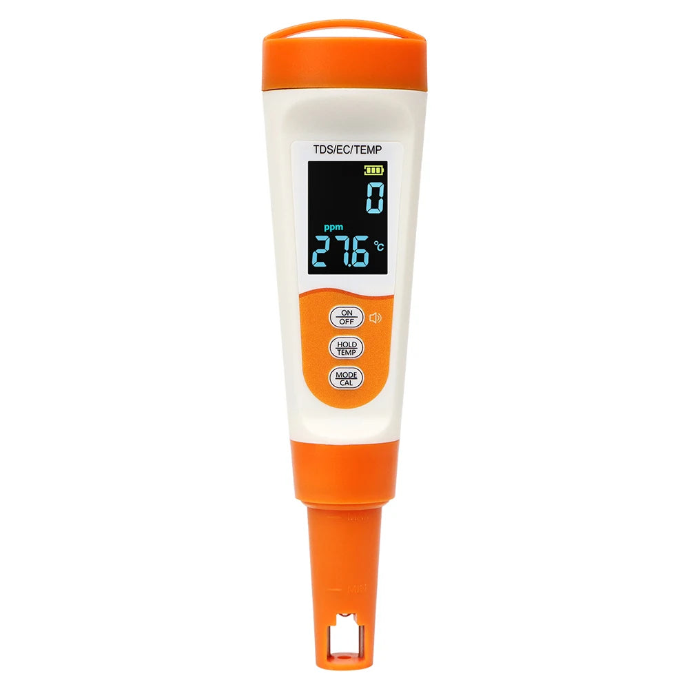 3 In 1 Water Quality Tester EC TDS Pen &ndash; Type C Charging Vioce