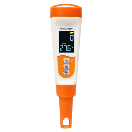 3 In 1 Water Quality Tester EC TDS Pen &ndash; Type C Charging Vioce