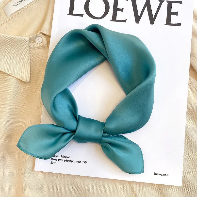 RUNMEIC Silk Bandana &ndash; Luxurious 100% Mulberry Silk