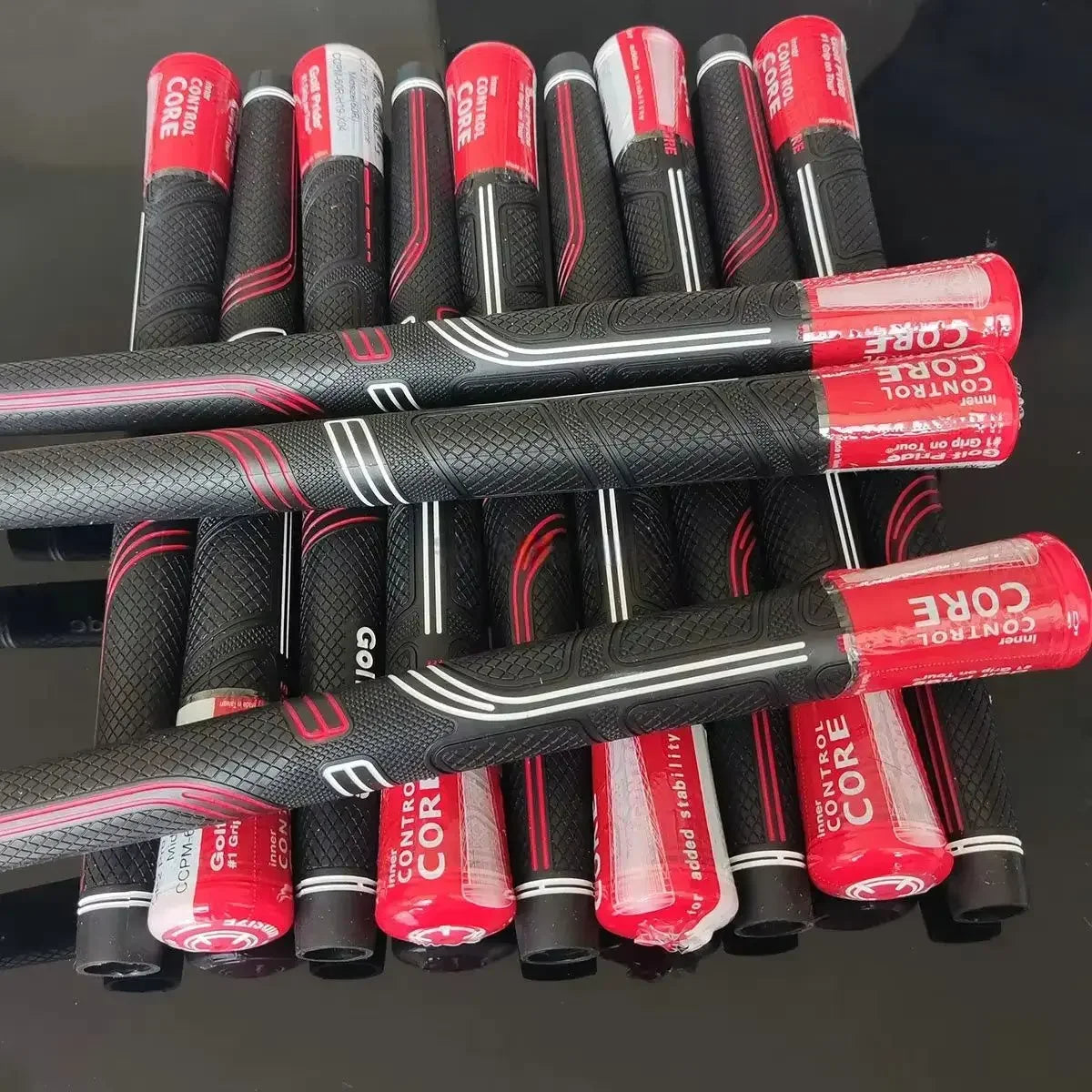 CP2 Golf Club Grip &ndash; Comfortable Midsize Wrap Design 5PCS Standard-Red