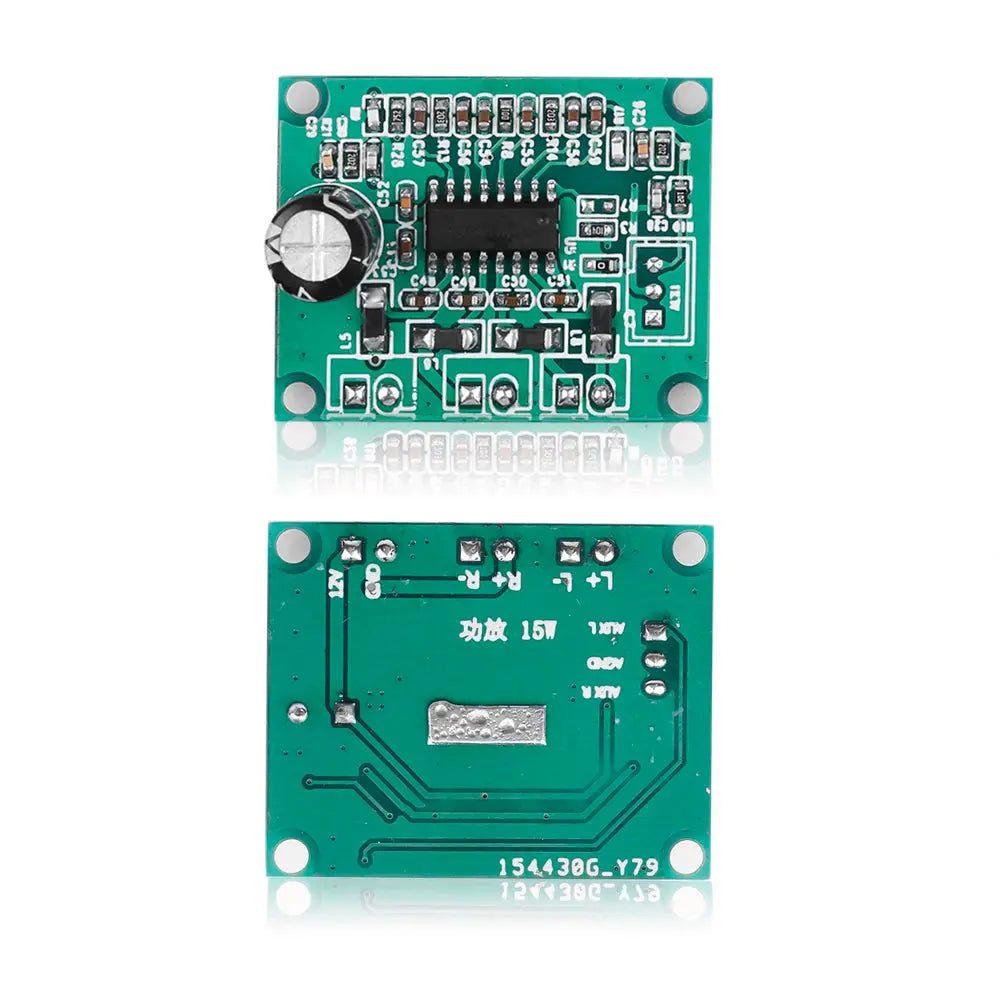 DC12V Max 2*20W Dual Channel Digital Stereo Audio Power Amplifier Board High Power DIY 40W MP3 Amplification Module by InterCyprus Trading Ltd