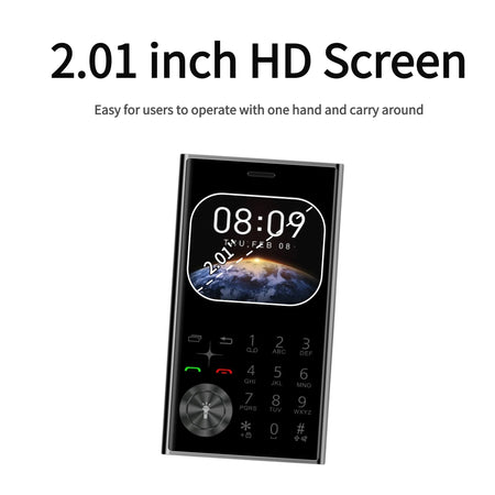 Credit Card Size Mini Phone &ndash; Ultra Thin 2.0 Display