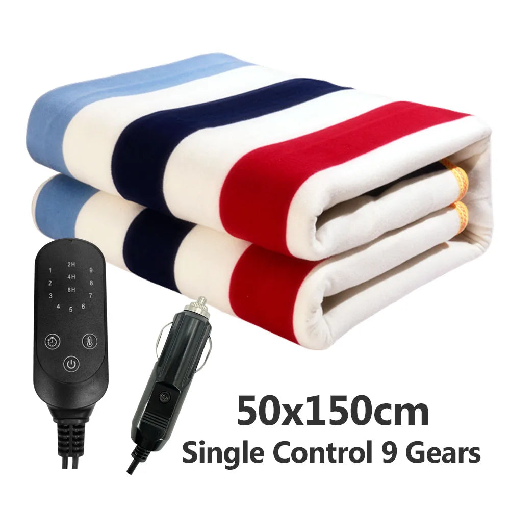 Car Electric Blanket 12V &ndash; All Weather Warmth On The Go