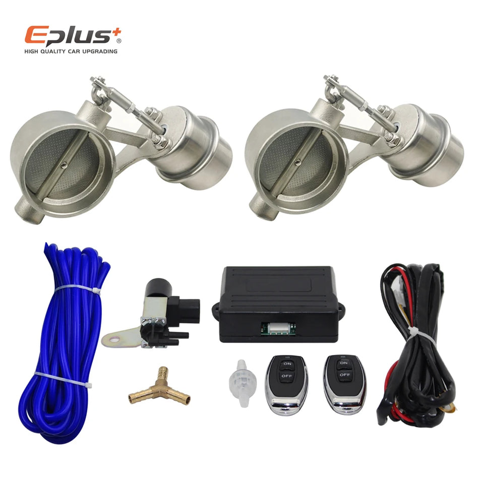 Kit di Smorzatori per Valvole di Scarico Universali per Auto 51-76mm