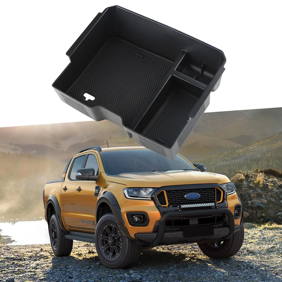 Δίσκος Αποθήκευσης Υποβραχιόνιου Ford Ranger Everest Κονσόλα Κεντρικού Οργανωτή ABS