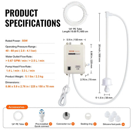 Water Bottle Dispenser Pump System RO Ice Maker 5 Gallon / CZECH REPUBLIC