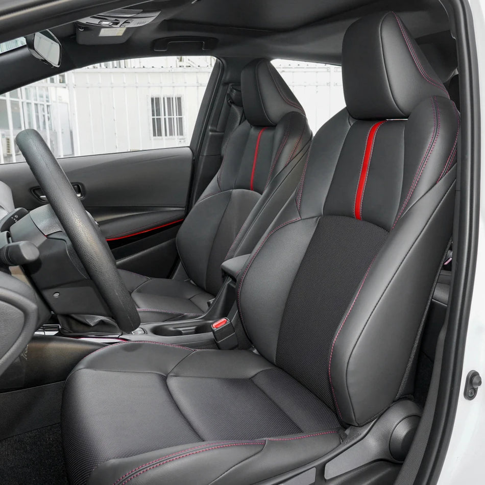 Ψεύτικες Δερμάτινες Καλύψεις Μπροστινών Καθισμάτων Για Suzuki Swace 2 Καθίσματα