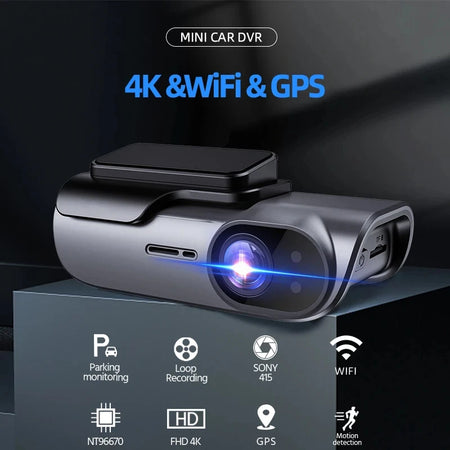 Kocam Dash Cam 4K &ndash; Ultra Clear Night Vision and 24H Parking Monitor