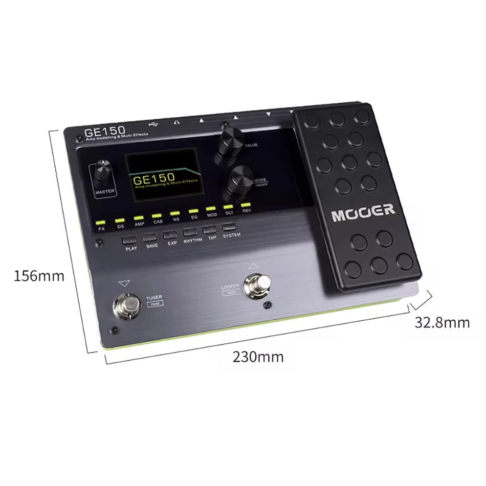 MOOER GE150 &ndash; Ultra Versatile Amp Modeler With 151 Effects