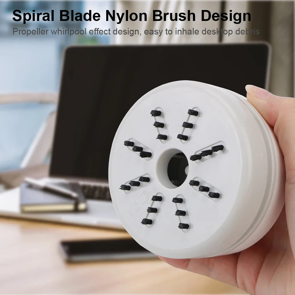 Desk Dust Vacuum &ndash; Cute and Compact USB Charging Cleaner