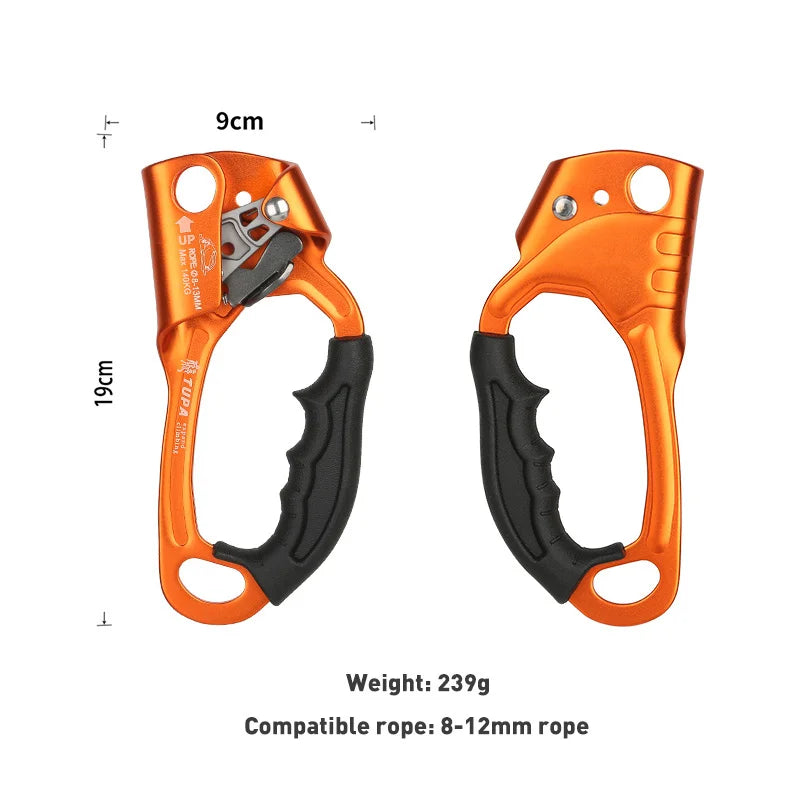 Outdoor Rock Climbing SRT Hand Ascender &ndash; Lightweight