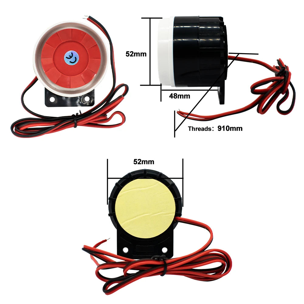 Piezoelectric Buzzer Alarm Horn 24V &ndash; High Decibel Alarm