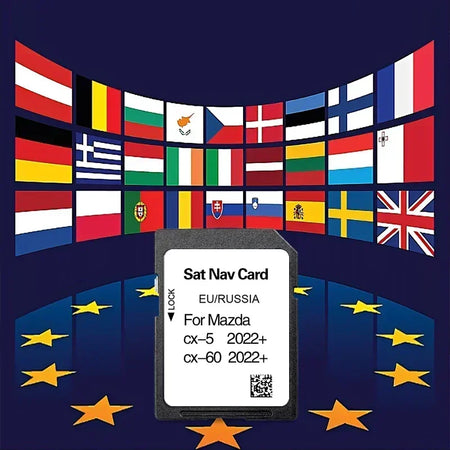 Mazda CX-5 CX-60 2022 SD Map Card 32GB - Europe Russia CHINA