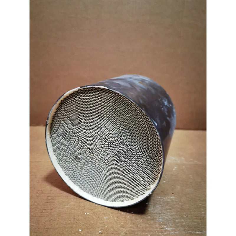 Didelio pralaidumo metalinis katalizatorius 110x100mm 300 ląstelių Euro 5 standartas