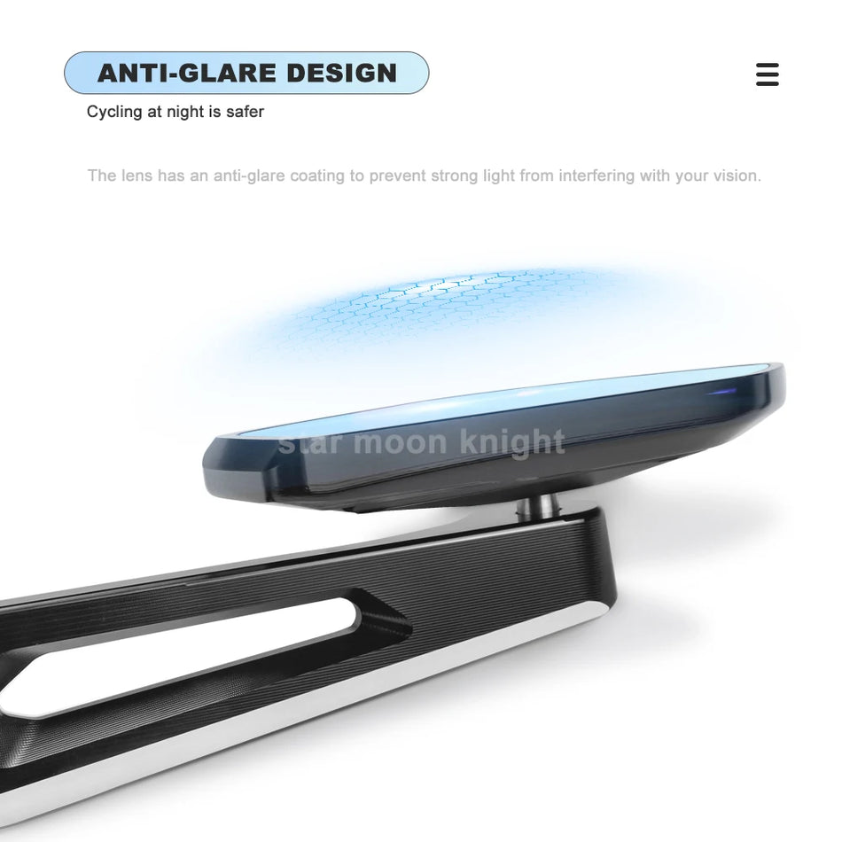 Yamaha Tenere 700 Αντιθαμβωτικός Πλευρικός Καθρέφτης, Αλουμινένιο Αναδιπλούμενο Αξεσουάρ Οπισθοπορείας για 2022