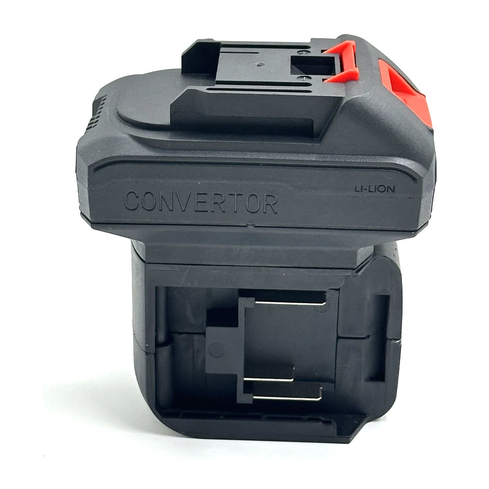 Adaptador de Bateria 2 Em 1 Makita Converte 21V Para Ferramentas Elétricas de 18V