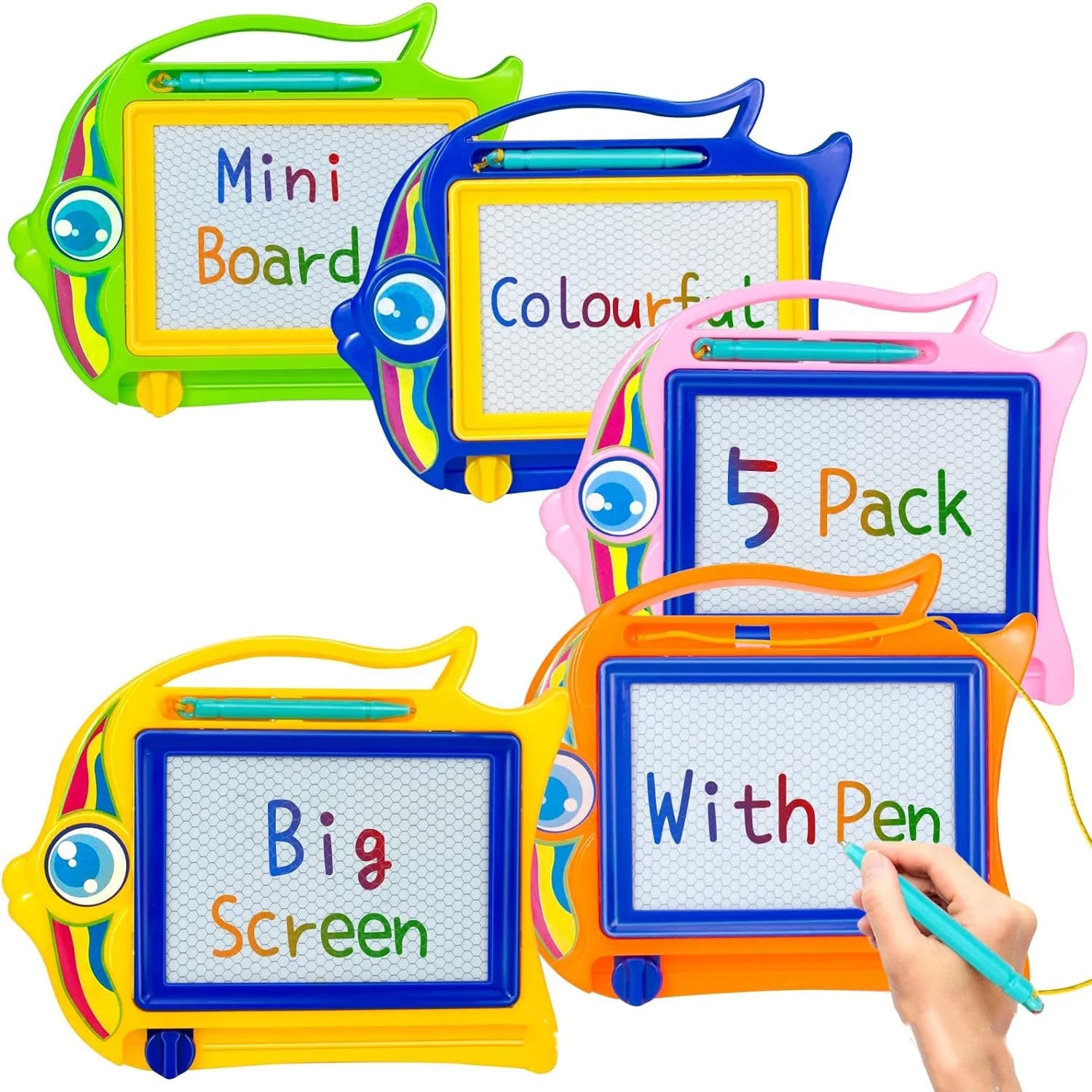 Cartoon Magnetic Drawing Board &ndash; Early Education Puzzle Toy