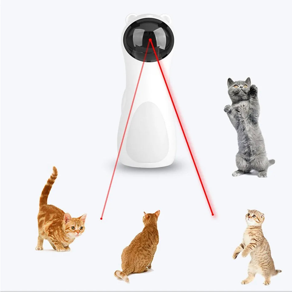 Multi-Angle Cat LED Laser Toy &ndash; Auto Rotating Laser Fun Default Title