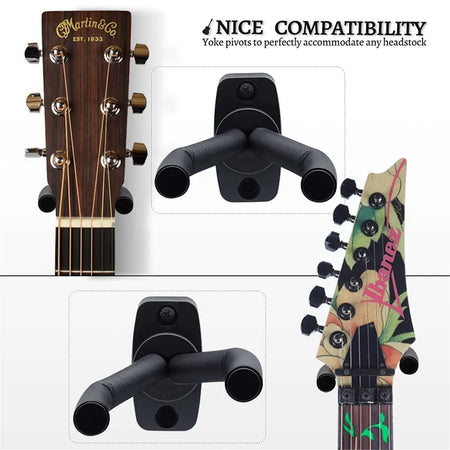 Guitar Wall Mount Hanger &ndash; Universal Fit For All Guitars