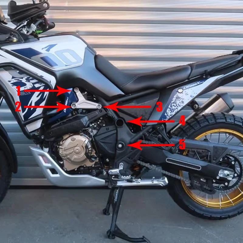 Tappi di protezione del telaio in ABS per VOGE DSX 800 DSX800X RALLY 800DS