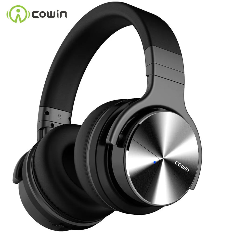 🟠 Cowin E7Pro [αναβαθμισμένο] Ενεργός θόρυβος Ακύρωση ακουστικών Bluetooth Ασύρματο ακουστικό Bluetooth πάνω από στερεοφωνικό αυτί με μικρόφωνο