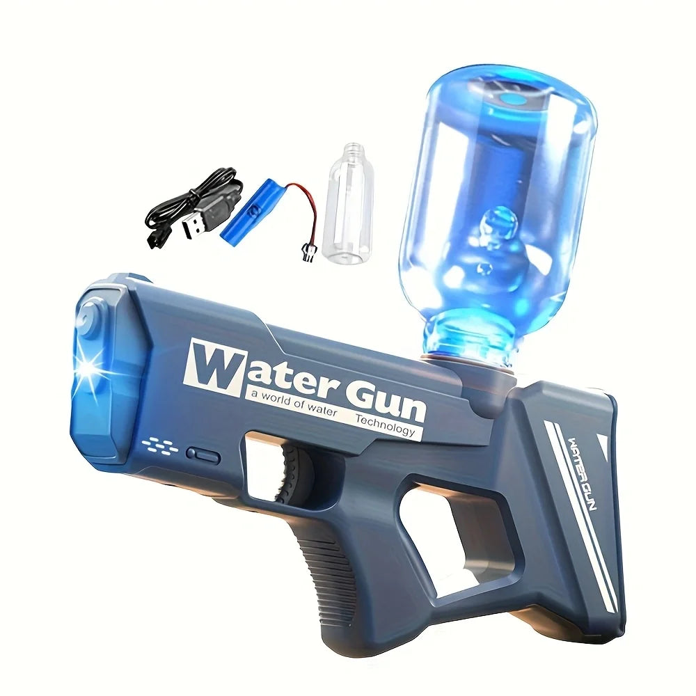 TKKJ 9002 Electric Water Gun &ndash; Full Auto Water Blaster 8001B-dark-blue