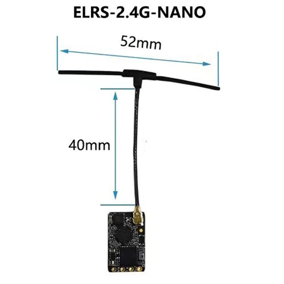 ELRS 2.4GHz NANO Receiver &ndash; Enhanced Range and Performance ELRS 2.4GHz NANO