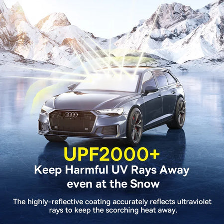 Baseus GoTrip DT1 Rib-free Folding Car Windshield Sunshade - UPF2000+ UV Protection