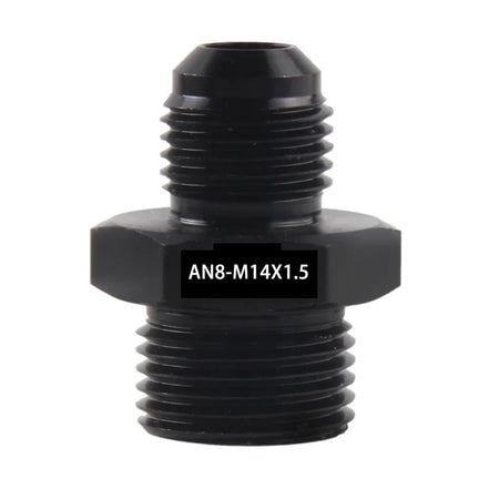 Aluminum AN8 Male Adapter With M16x1.5 Threads For Fuel Lines by InterCyprus Trading Ltd