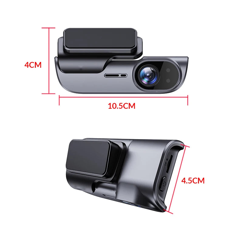 ACCEO Dashcam Auto 4K Car DVR - Night Vision GPS WiFi